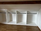 Meuble sous pente &agrave; Aische-en-Refail - Les dressings et espaces de rangement Cr&eacute;a-M