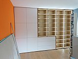 Meuble de bureau avec led &agrave; Ham-sur-Heure  - Mobilier contemporain sign&eacute; Cr&eacute;a-M