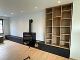 Meuble TV &agrave; Wavre - Mobilier contemporain sign&eacute; Cr&eacute;a-M