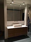 Meuble SDB &agrave; Gougnies - Mobilier contemporain sign&eacute; Cr&eacute;a-M